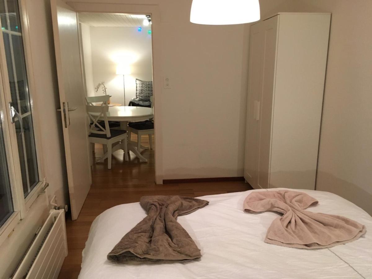 Parking Voiture & Appartement 2Pcs Lausanne Centre Exteriör bild
